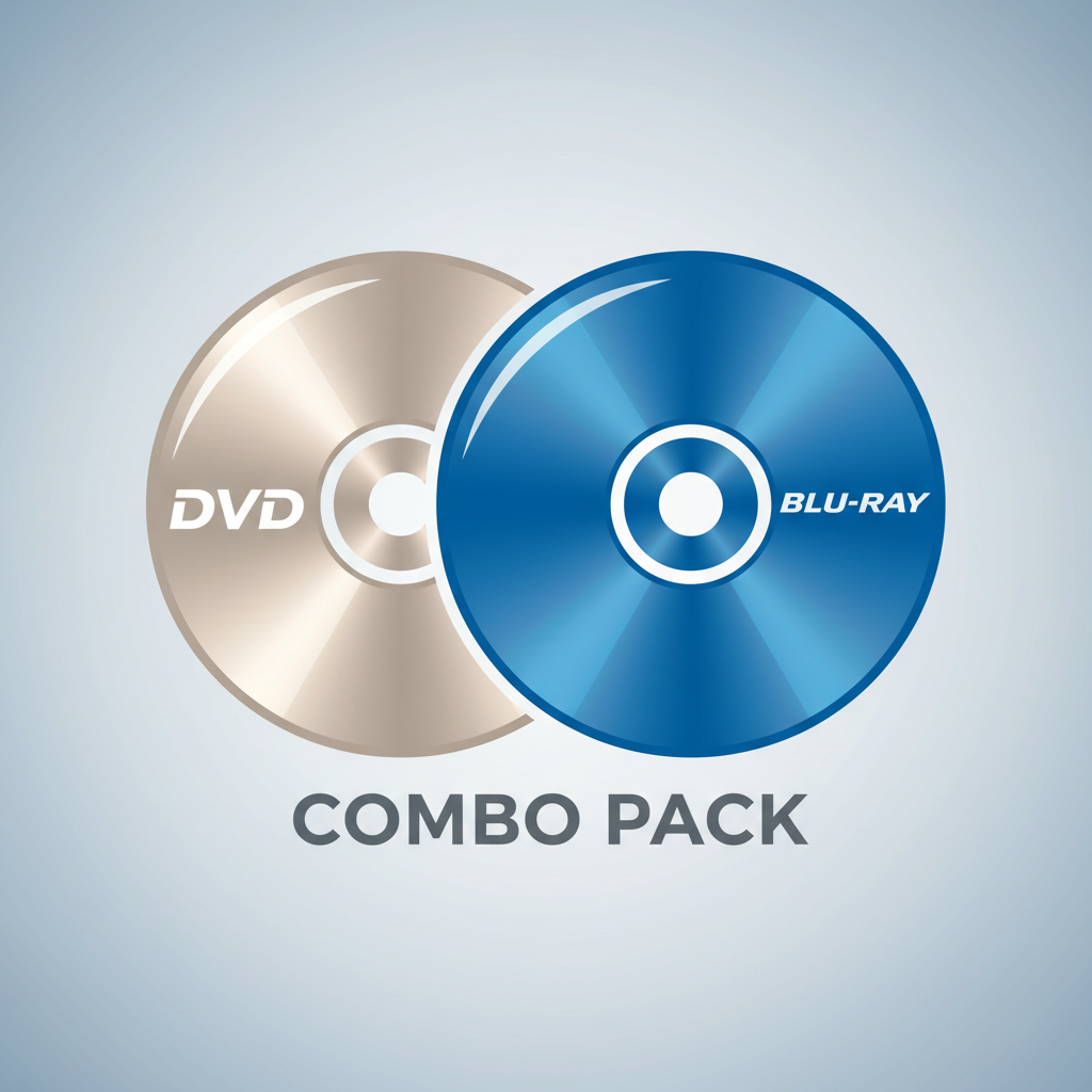 DVD and Blu-ray combo disc icon