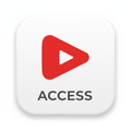YouTube play button icon